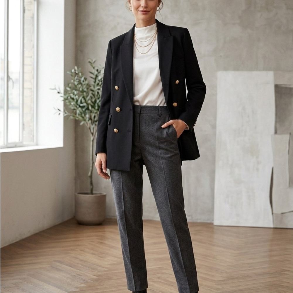 Zara Elegant Black Blazer